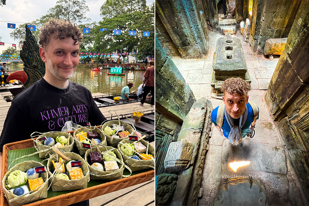 Through his content, Jon not only promotes Cambodian food but also emphasises the importance of learning about the culture and connecting with the local people. Supplied