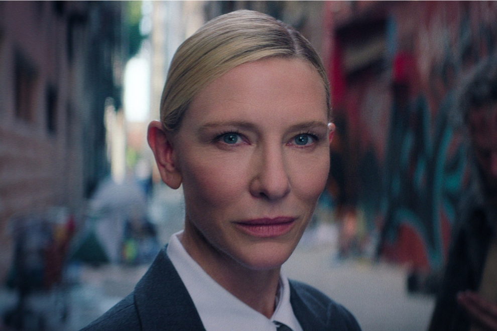 Cate Blanchett, appearing in “Squid Game” Season 3. PHOTO: NETFLIX/THE KOREA HERALD
