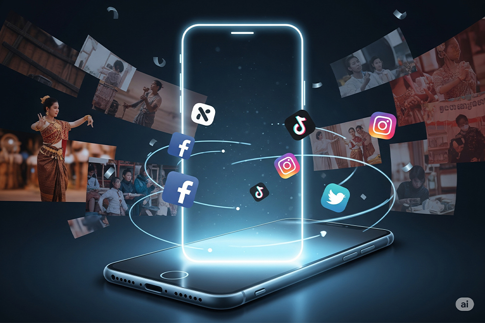 As of early 2025, Cambodia had 24.65 million active mobile connections, surpassing the total population of 17.03 million. AI