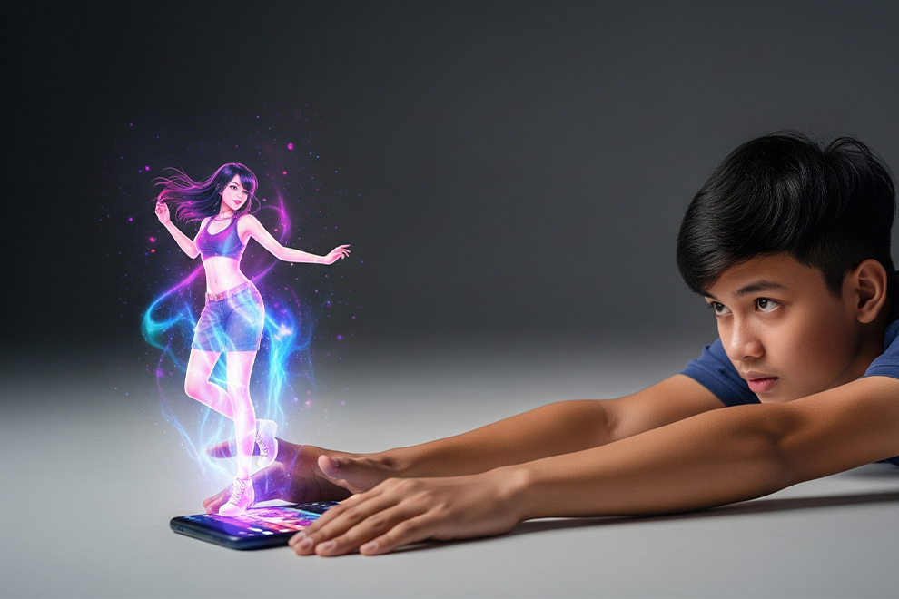 Popular ‘dance challenges’ and ‘thirst traps’ on social media are accused of sexualising youth, promoting suggestive behaviour, and contributing to body image issues and a need for external validation.AI