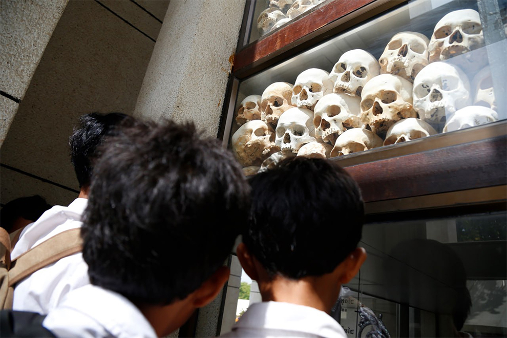 The Tuol Sleng Genocide Museum in 2021. Post Staff