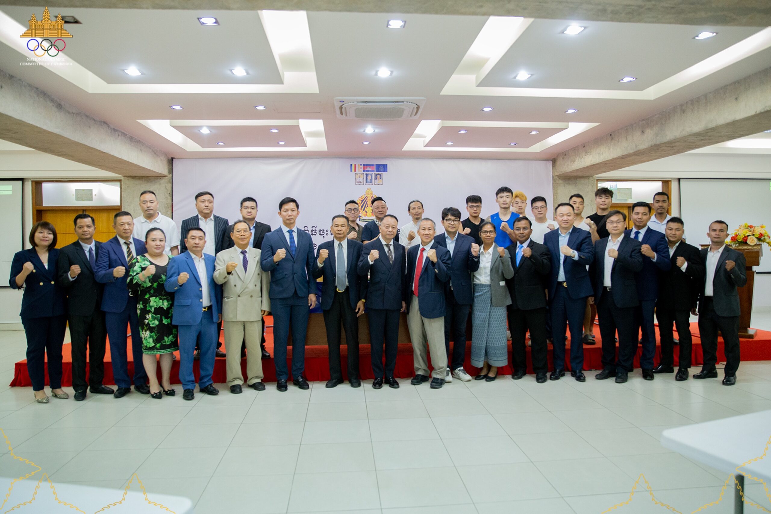 The MoU was the first step in establishing a dedicated Kun Khmer training institute, which will produce coaches who will train students across the globe. NOCC