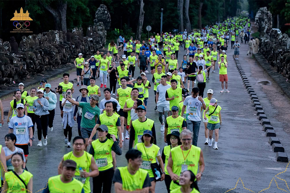 The 9th Angkor Kingdom Marathon event was held at the Angkor Archaeological Park in 2024. NOCC