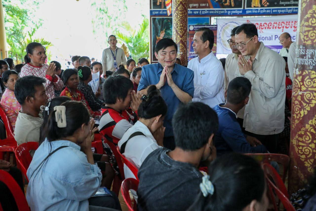He described the benefits of working in Cambodia, including healthcare and access to a pension. Labour ministry