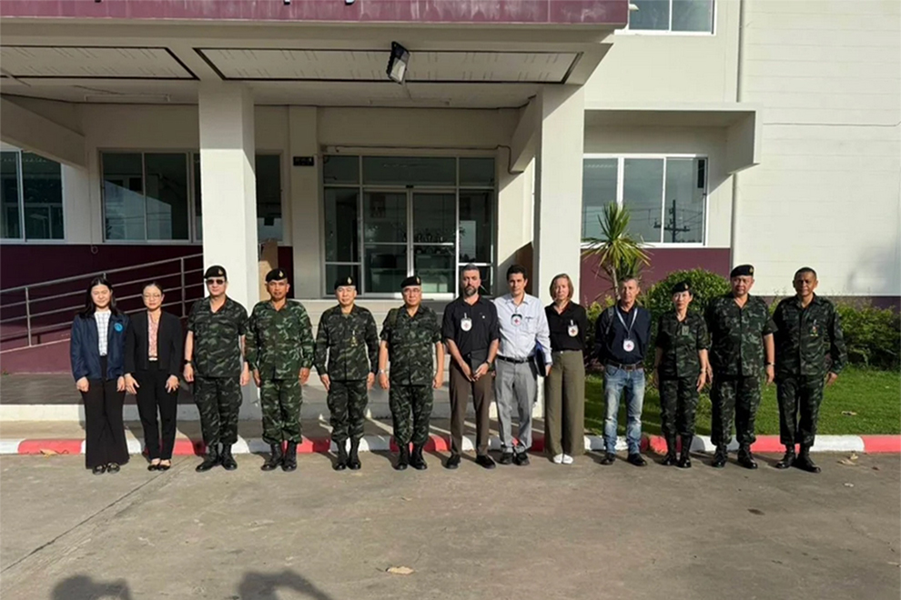 Red Cross celebrates ceasefire