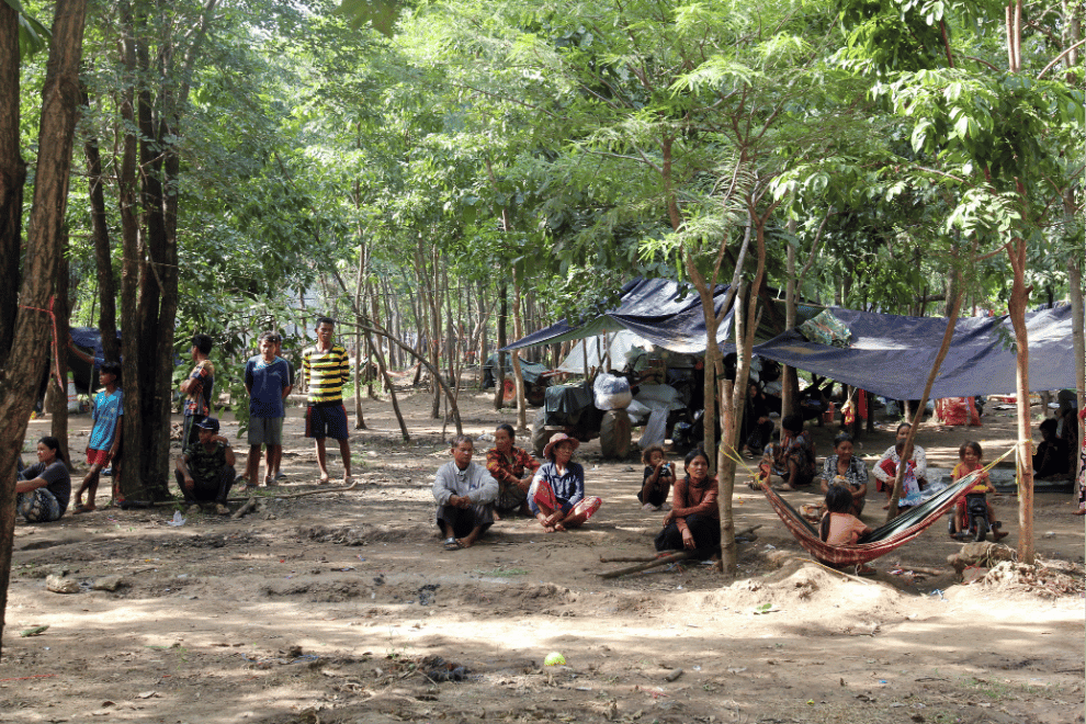 Several evacuees are still waiting for confirmation that they will be able to return home. Hong Raksmey