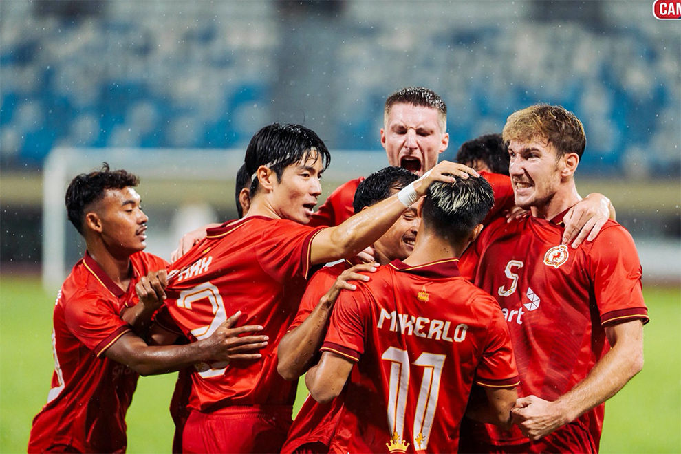 By the time the sixth goal went in, their faces were aching from smiling. Camsports