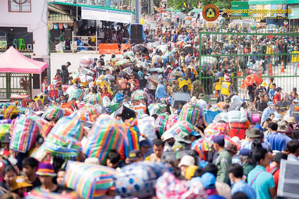 More than 900,000 returnees have been recorded since border tensions began to simmer. GDI