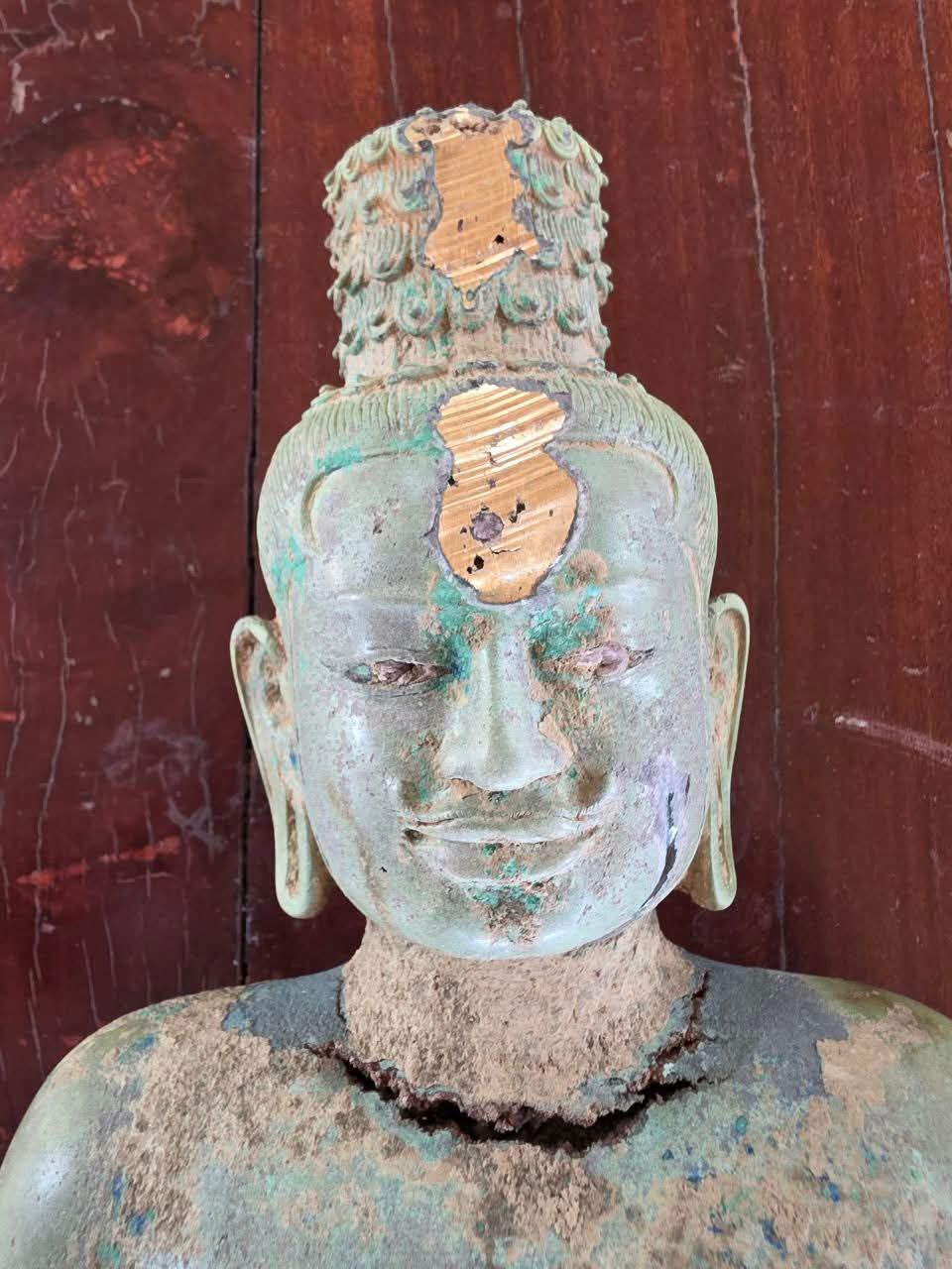 It will be on display until August 23, before being taken away for restoration. Supplied