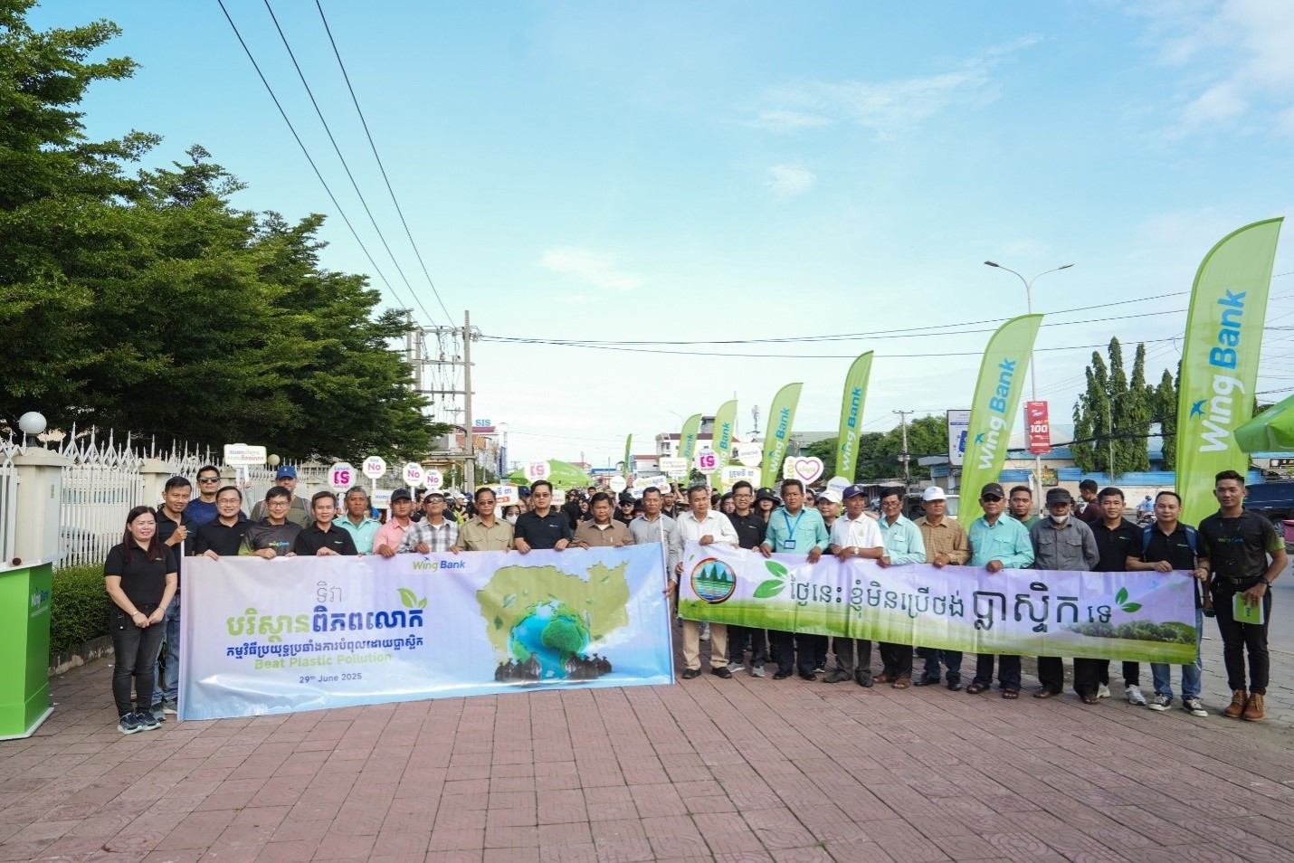 Wing has funded STEM programmes for girls, sponsored innovation accelerators, planted trees and organised annual blood donation drives. Supplied