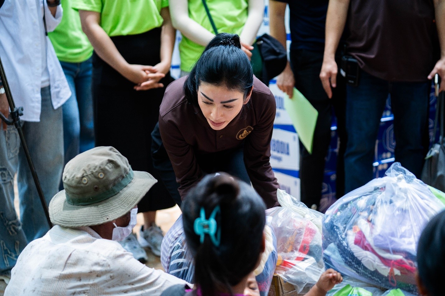 The donations were the fourth round supplied by Wing Bank and the RGC. Supplied