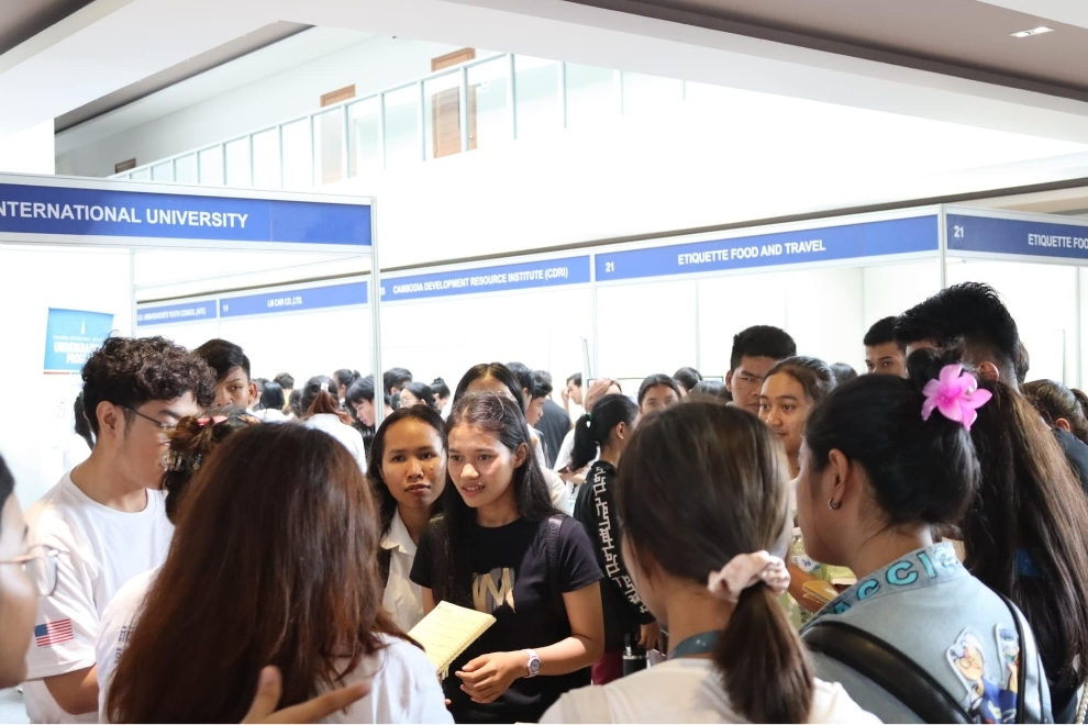 Many students attended the Major and Career Fair 2024. Supplied