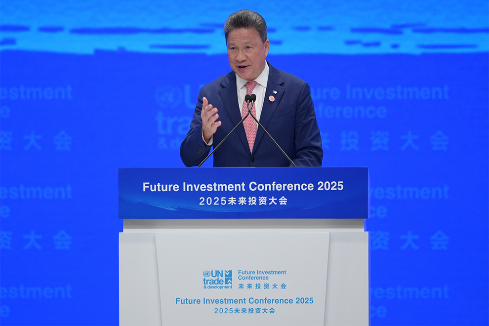 CDC official outlines benefits of Cambodian investment at Chinese conference