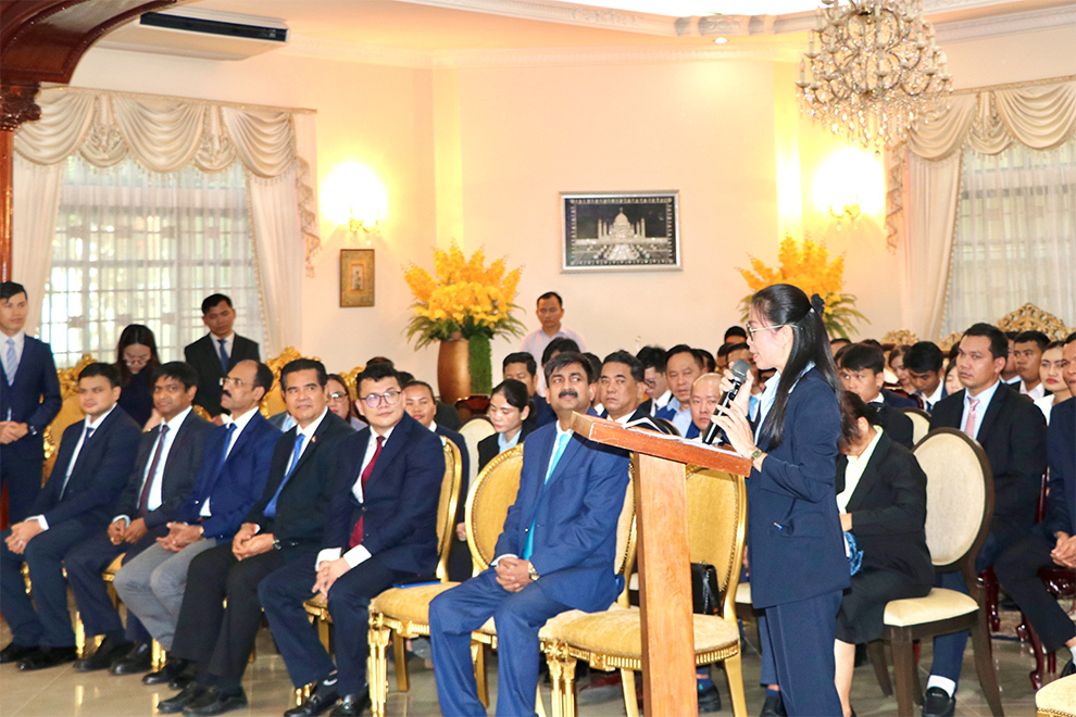 Sunny Fish produces a range of dried, fermented and frozen fish products. Phak Seangly