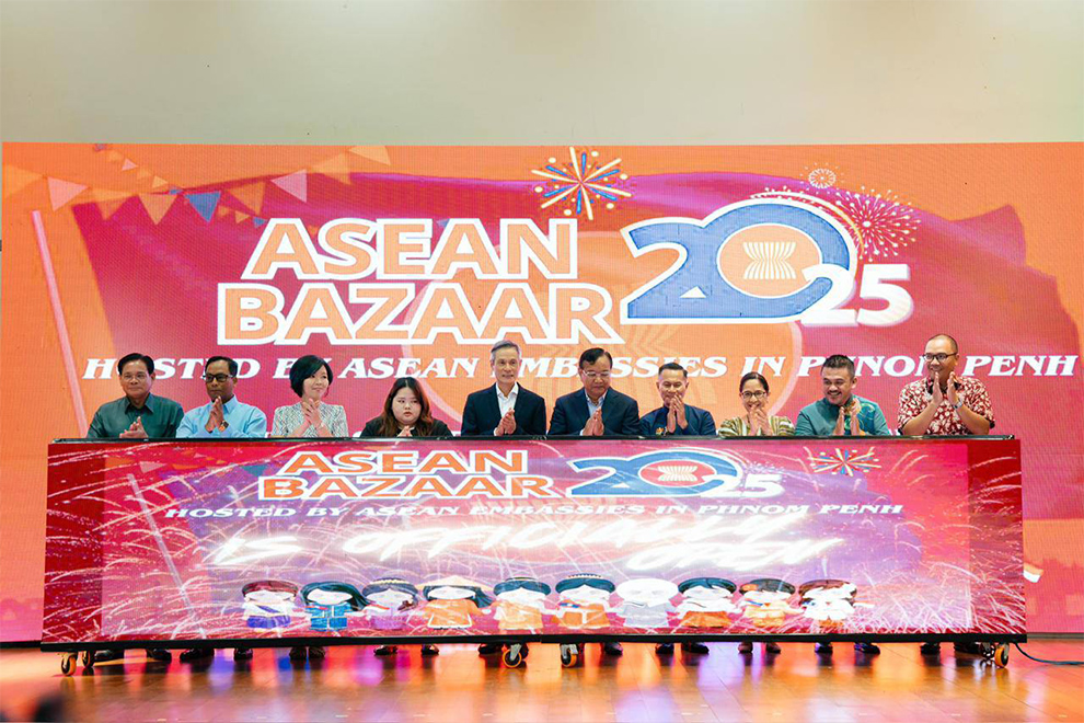 It was organised by the ASEAN embassies in Phnom Penh, with 2025 ASEAN chair Malaysia taking the lead. Supplied