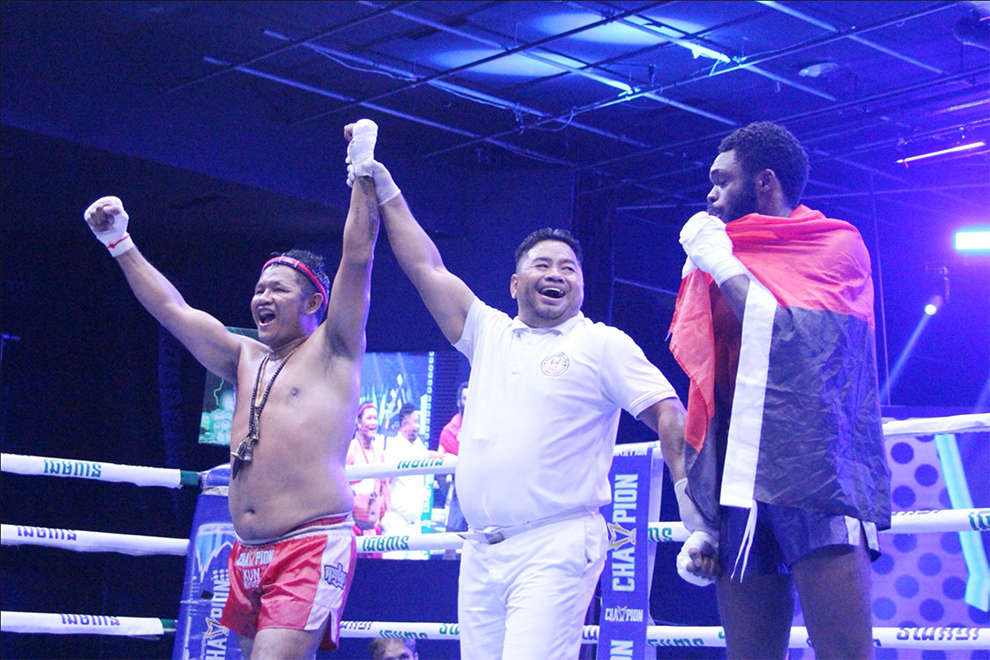 Despite the victory, he has vowed to cut more weight and take on lighter opponents in the weight class that made him famous. Chhorn Norn