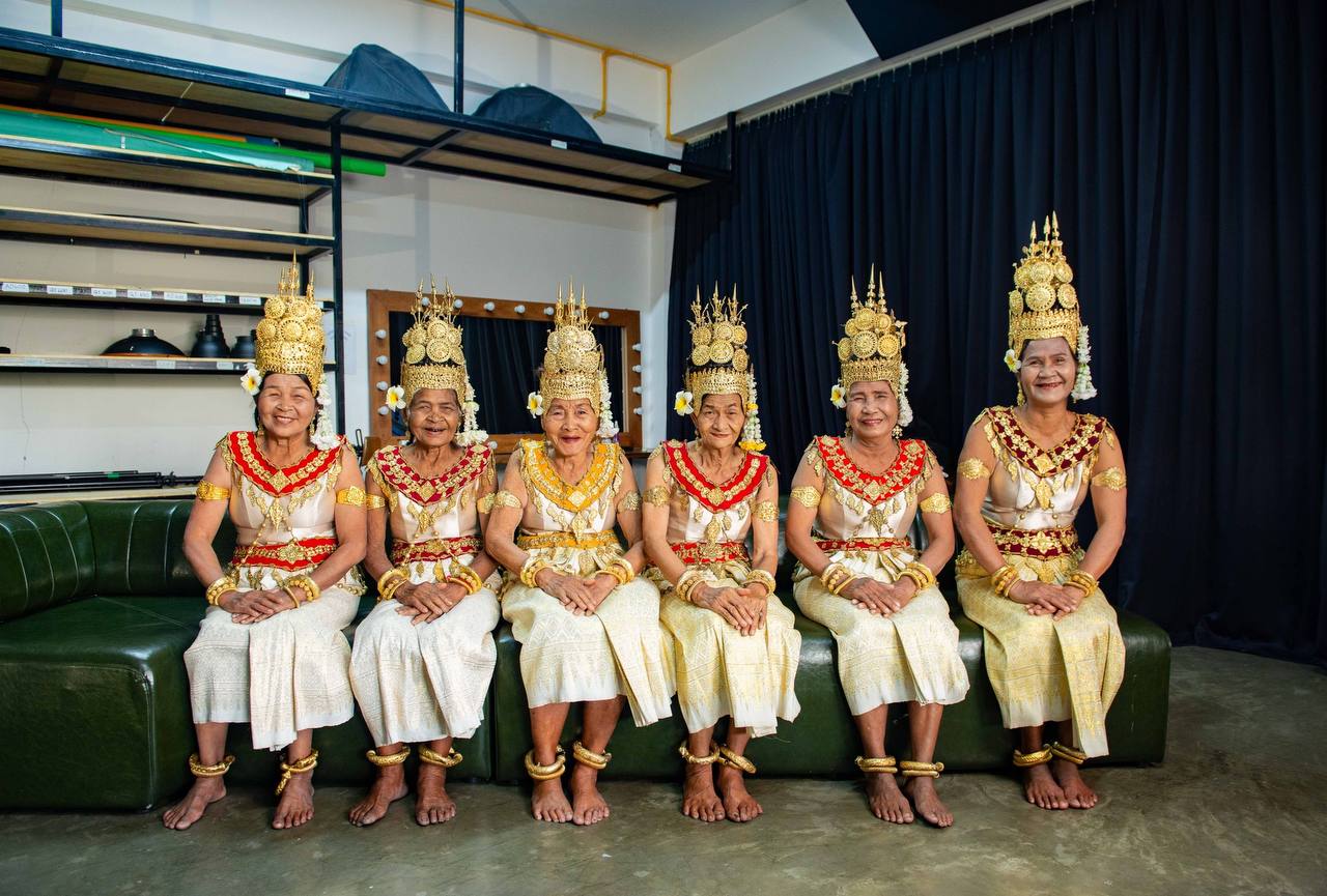 The eldest of the Apsara Grannies is 105. At 61, Granny Vanny is the ‘spring chicken’ of the group. CCF