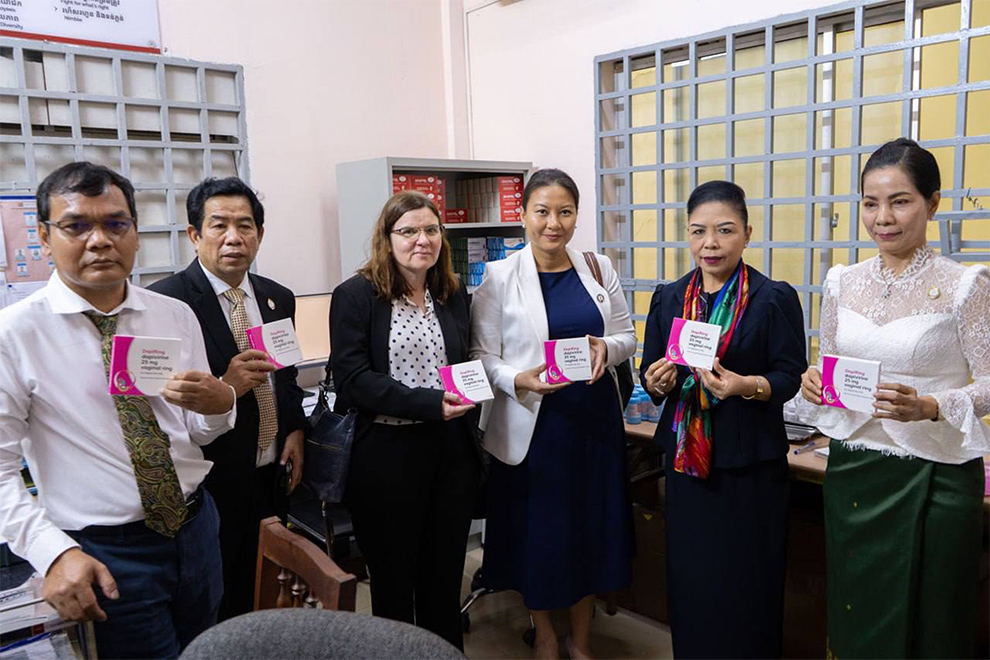Region-leading healthcare initiative sees Cambodia launch HIV-preventive vaginal ring