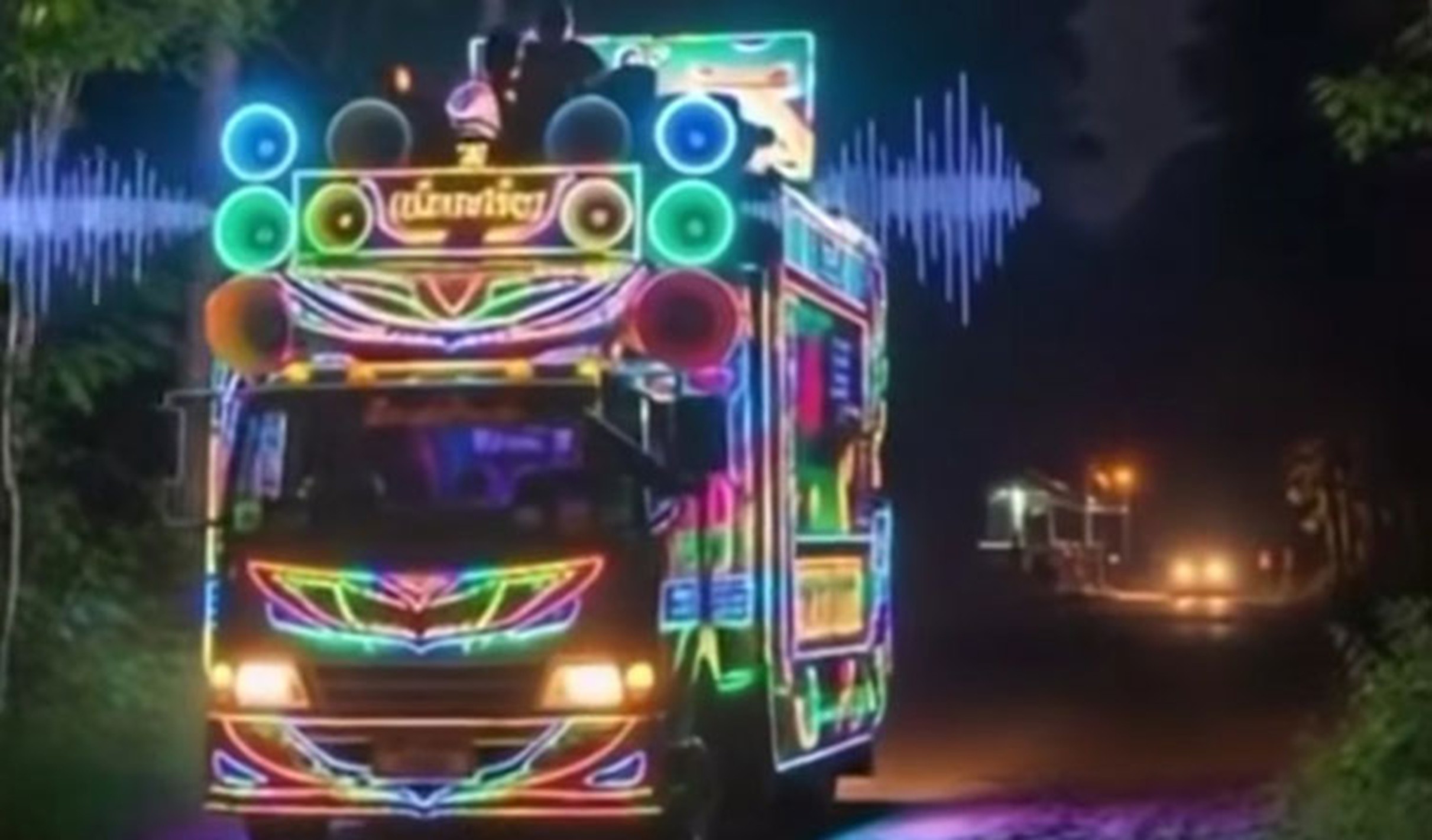 Trucks with loudspeakers were used to disturb Prey Chan and Chouk Chey villagers, in a form of psychological warfare. FB