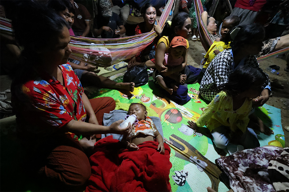 Loud and frightening noises from Thailand have disrupted children’s sleep, affecting their mental health and causing nightmares and panic attacks at night. Supplied