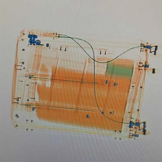 Immigration and Checkpoints Authority officers conduct selective searches at the checkpoints. PHOTO: IMMIGRATIONS AND CHECKPOINTS AUTHORITY/FACEBOOK/THE STRAITS TIMES