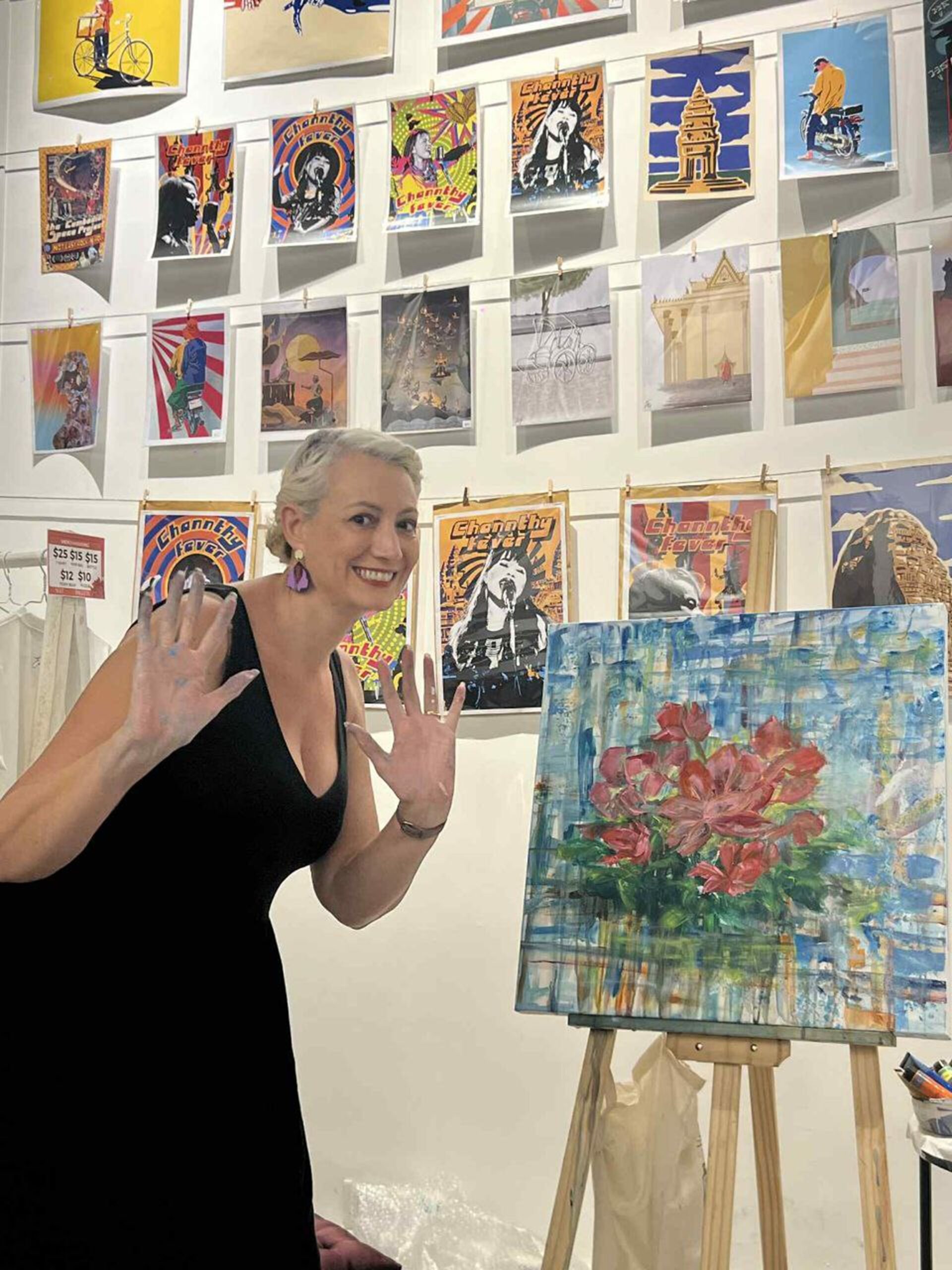 Expat artist Emily Marques explores themes of transition, growth and rebirth in her latest solo show, ‘Nature’s Pallette’, at Sra’Art Gallery. Supplied