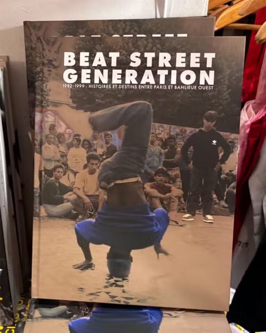 “The Beat Street Generation,” a French book documenting hip hop in the 90s, from various contributors. PHOTO: PHILIPPINE DAILY INQUIRER