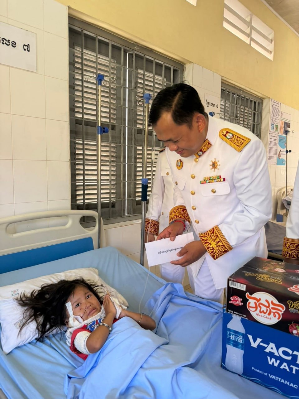 A medical team is continuing to monitor her psychological condition. Koh Kong hospital
