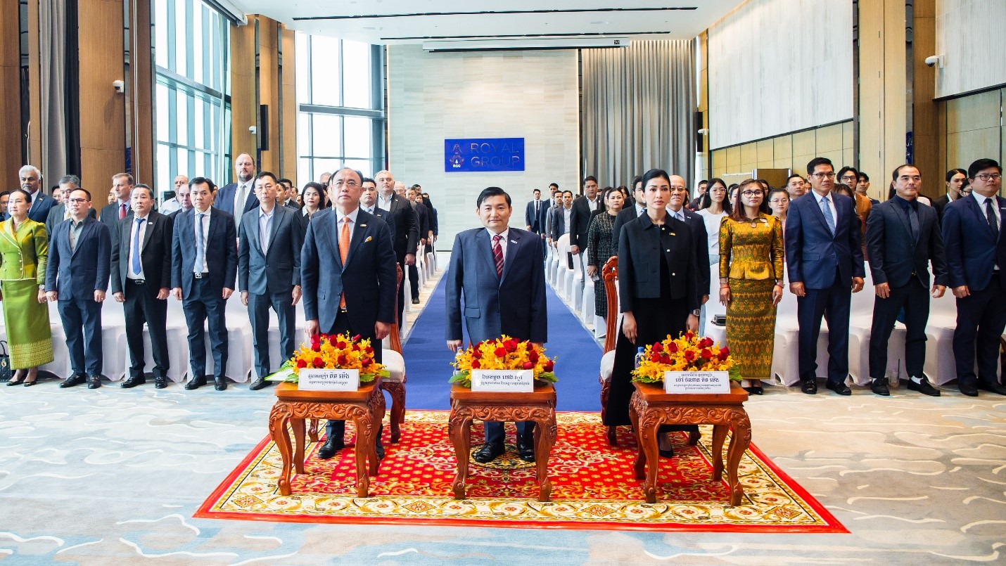The MoU reaffirms Royal Group’s commitment to driving sustainable growth and empowering the Cambodian people through innovation, opportunity and collaboration. Supplied