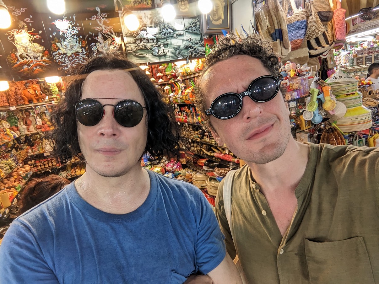 Jack White and Jack Briggs, of Skeleton Goode. Supplied