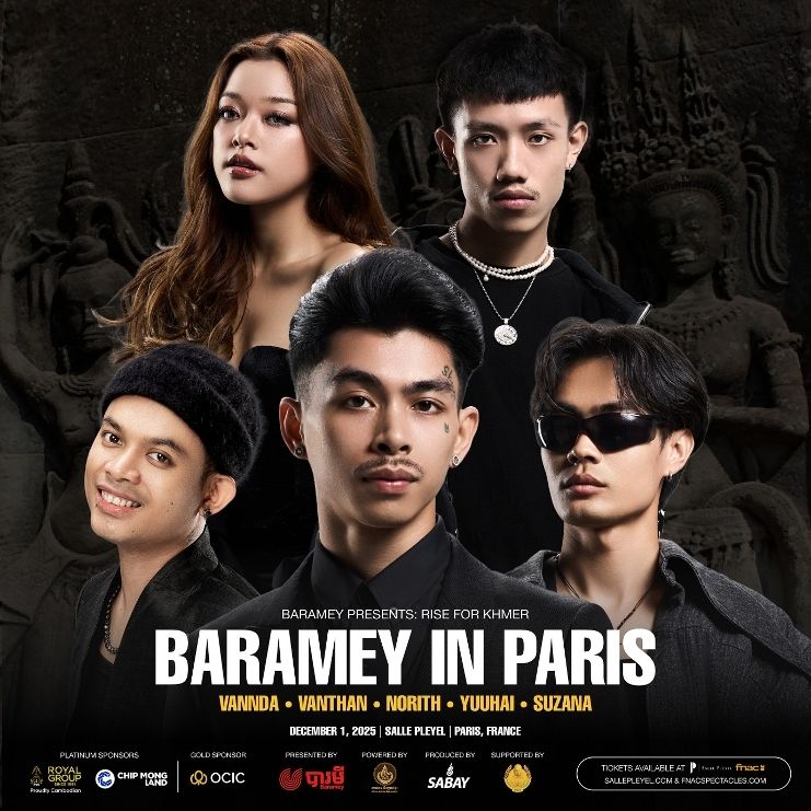 Many of Cambodia’s hottest stars performed, including VannDa, who famously appeared in the closing ceremony of the Paris Olympics last year. Royal Group