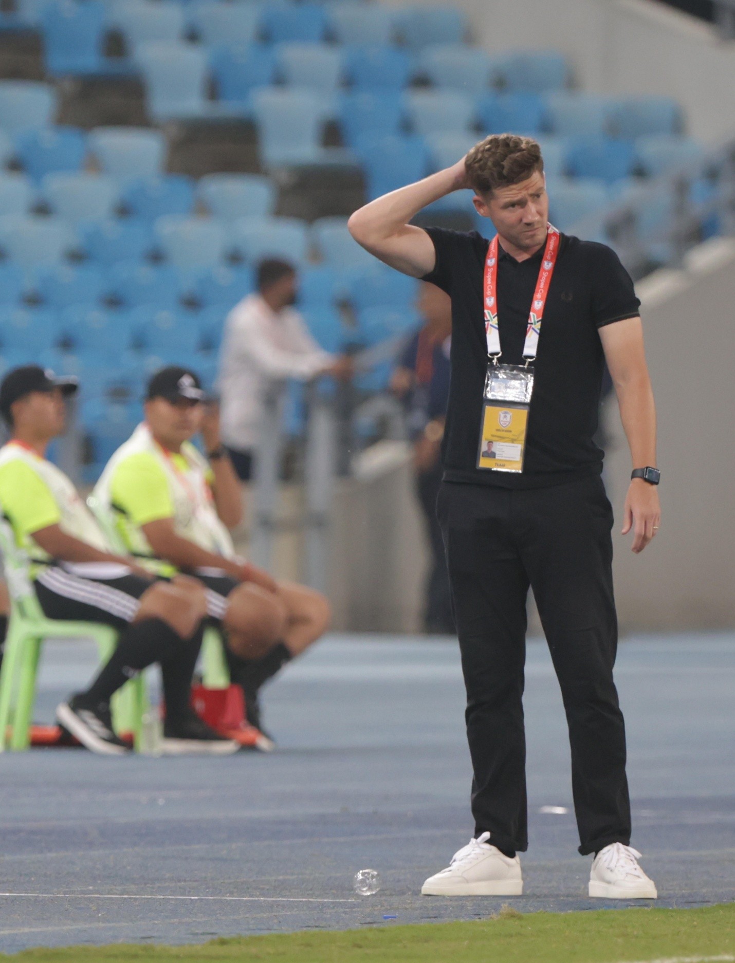 Svay Rieng head coach Matthew McConkey was left wondering what could have been after his side conceded two late goals to draw against Malaysian heavyweights Johor. Darren Campbell