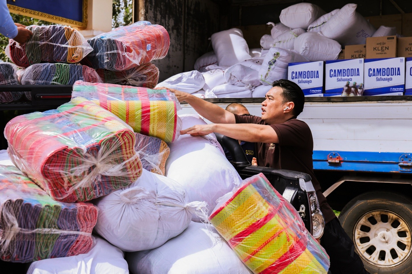 ‘We strive for Khmer. We will never give up on one another,’ noted Bunthe Hor, Deputy CEO at Wing Bank. Supplied