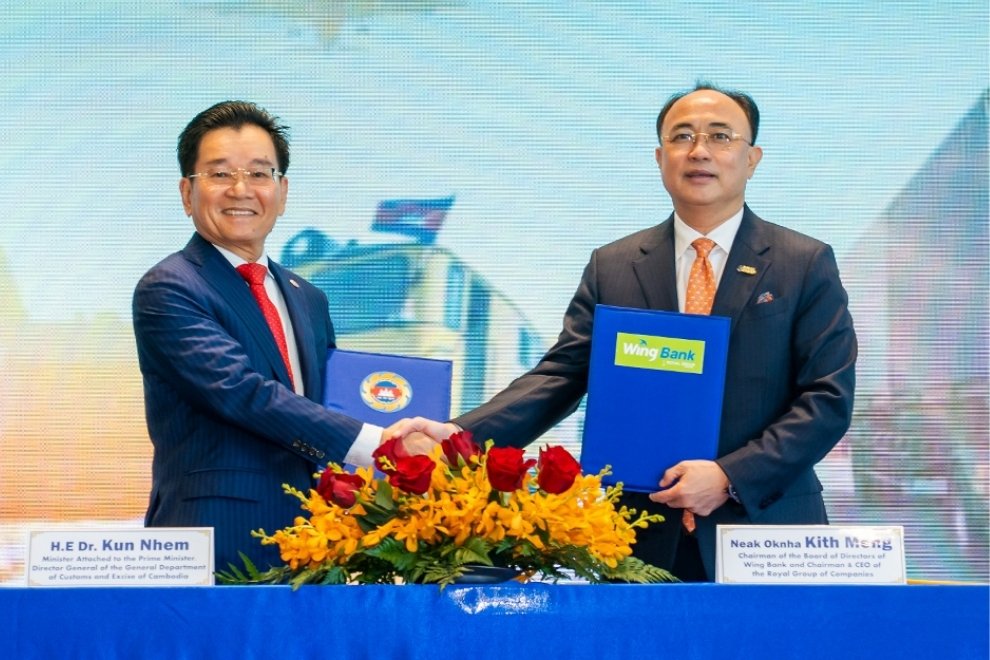 Through an MoU with the General Department of Customs and Excise of Cambodia, Wing Bank introduced a $200 million credit line. Supplied