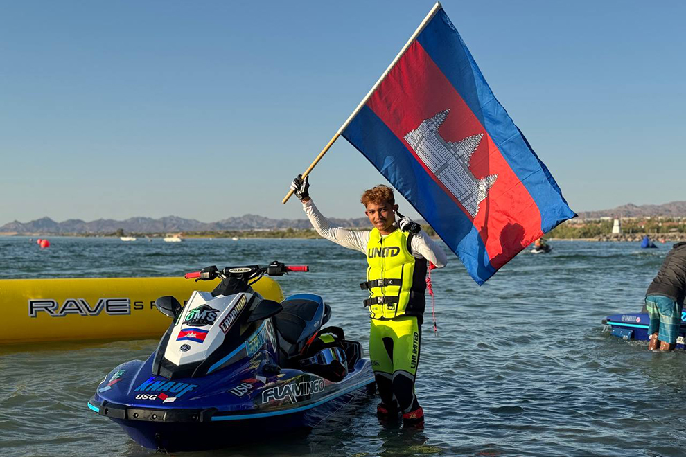 Filin claims third gold Water Jet World Series gold