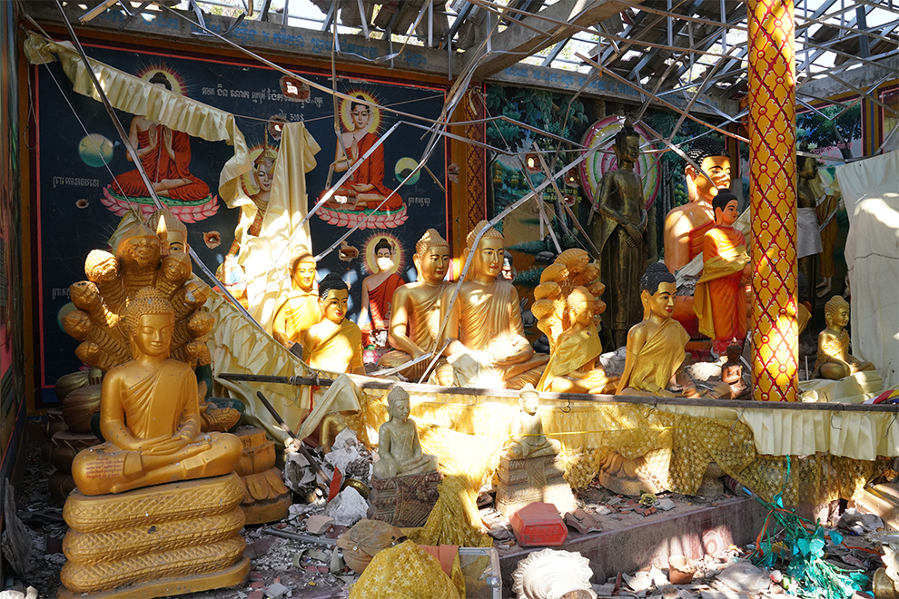 Repeated strikes on Prasat Ta Mone Senchey Pagoda highlight the growing risks faced by civilians and religious institutions. Hong Raksmey
