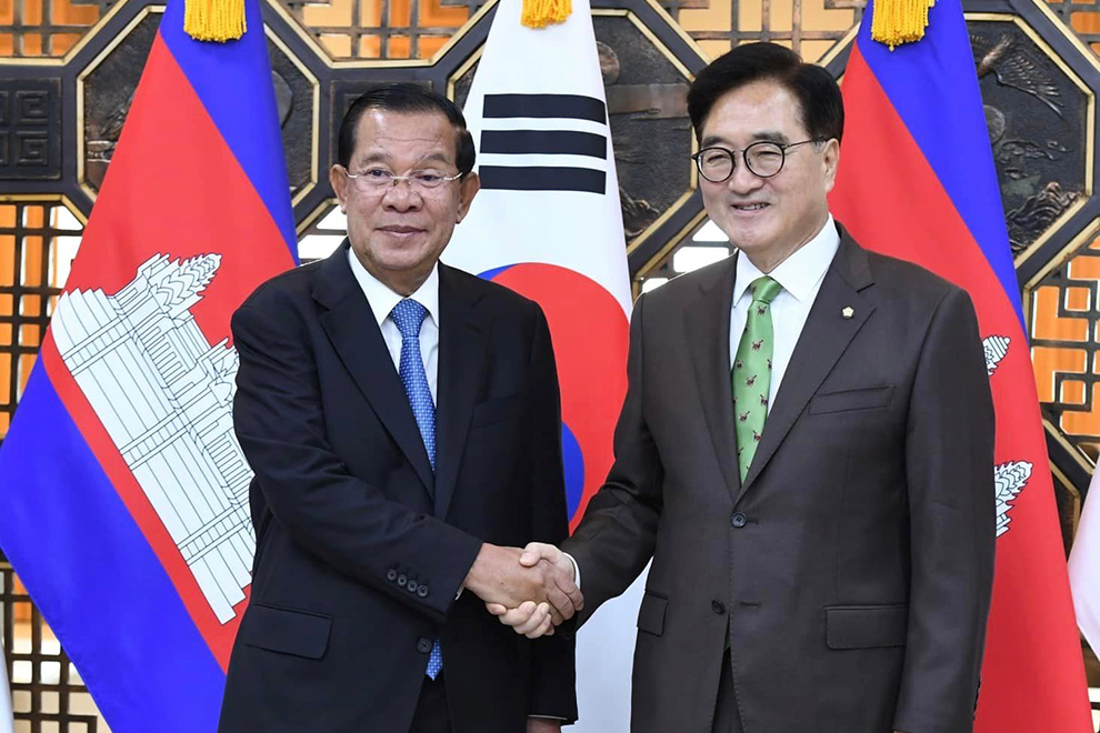 Hun Sen urges increased South Korean investment