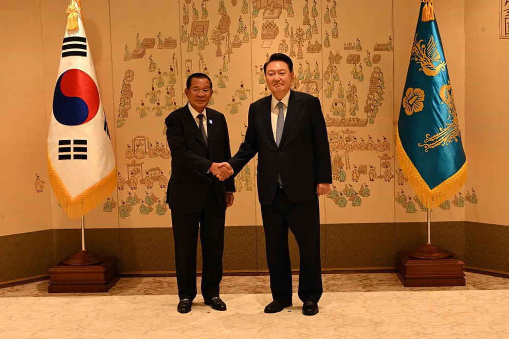 Hun Sen urges upgrade to "comprehensive" Cambodia-Korea partnership