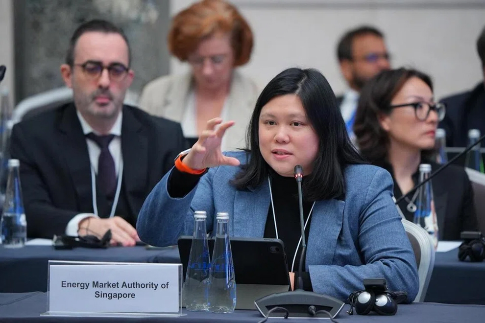 Ms Agnes Koh, deputy director of international relations at Singapore’s Energy Market Authority, said subsea cables are needed to link renewable energy sources to demand centres across the archipelagic region of South-east Asia. PHOTO: IRENA/THE STRAITS TIMES