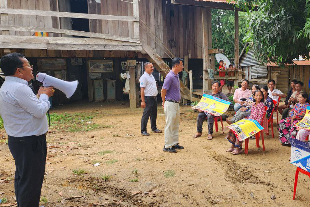 Malaria cases fell over 2/3 last year