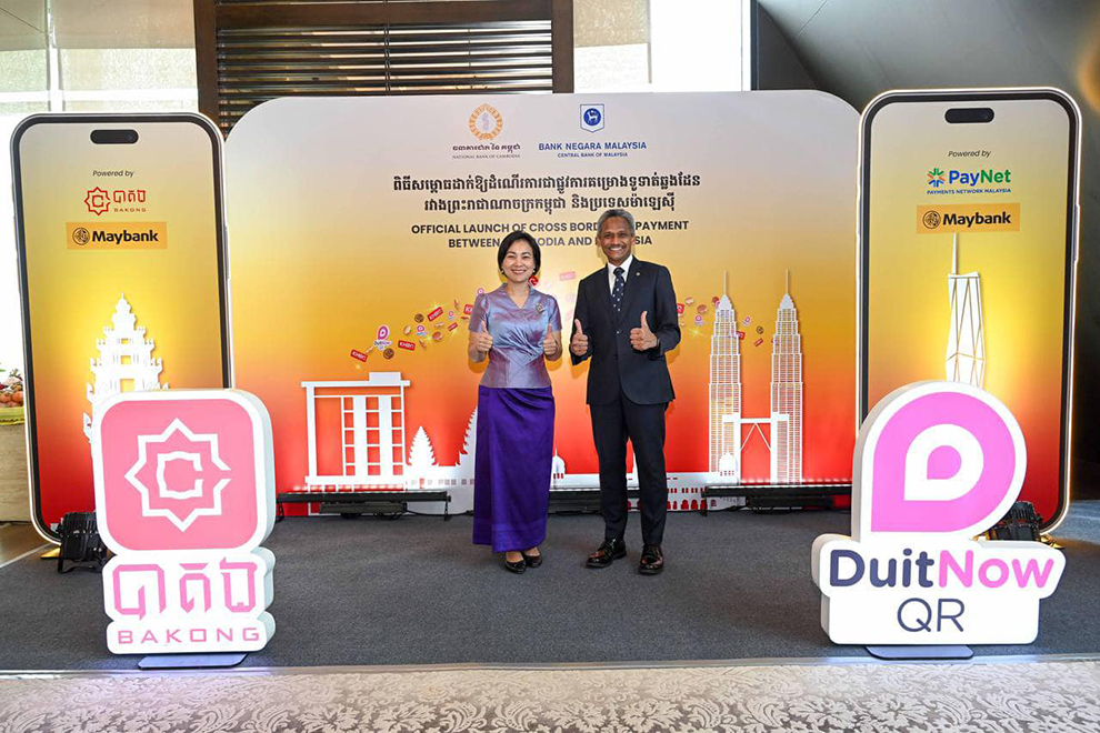 Cambodians can now make QR payments in Malaysia