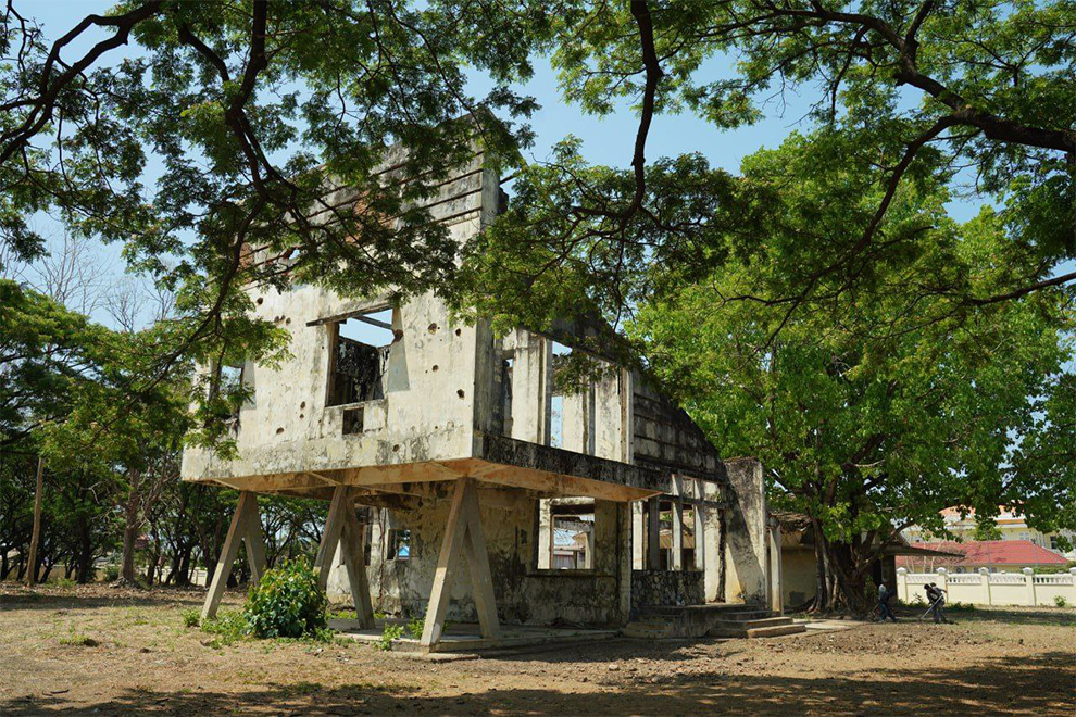 The residence, located in Prek village in Stung Treng town, has fallen into disuse over the years despite its historical links to the royal family. Hong Raksmey