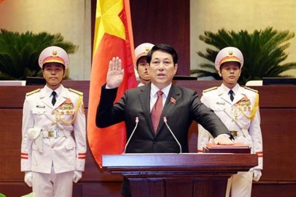 Vietnam State President Luong Cuong sworn in