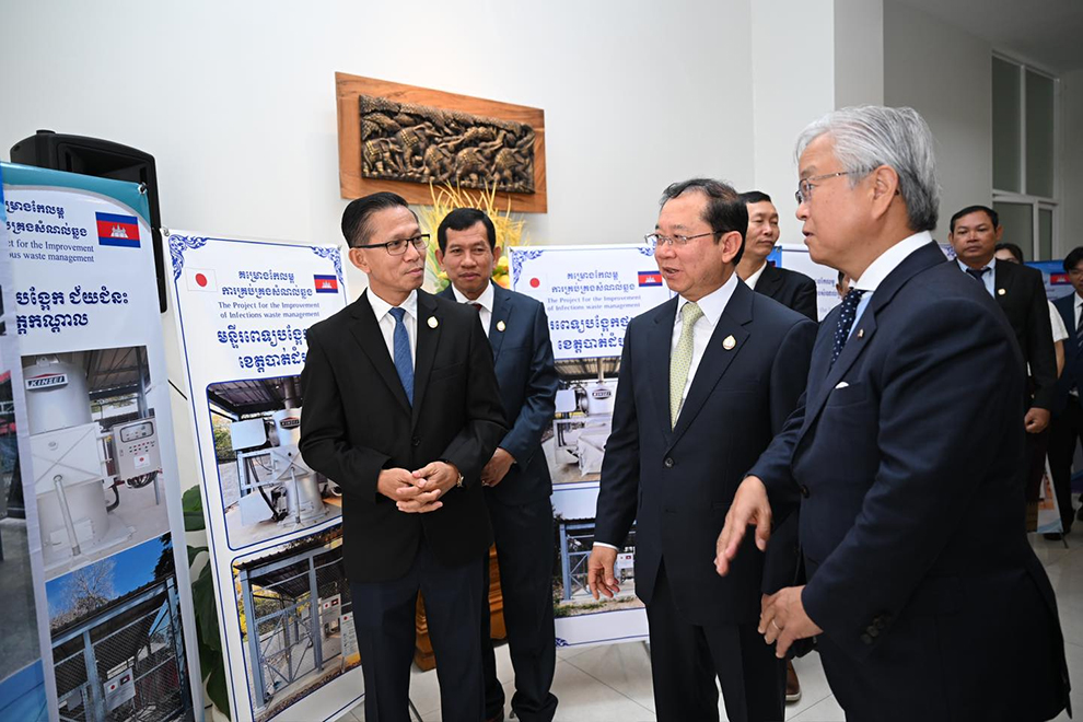 Japan gifts medical incinerators to 29 hospitals