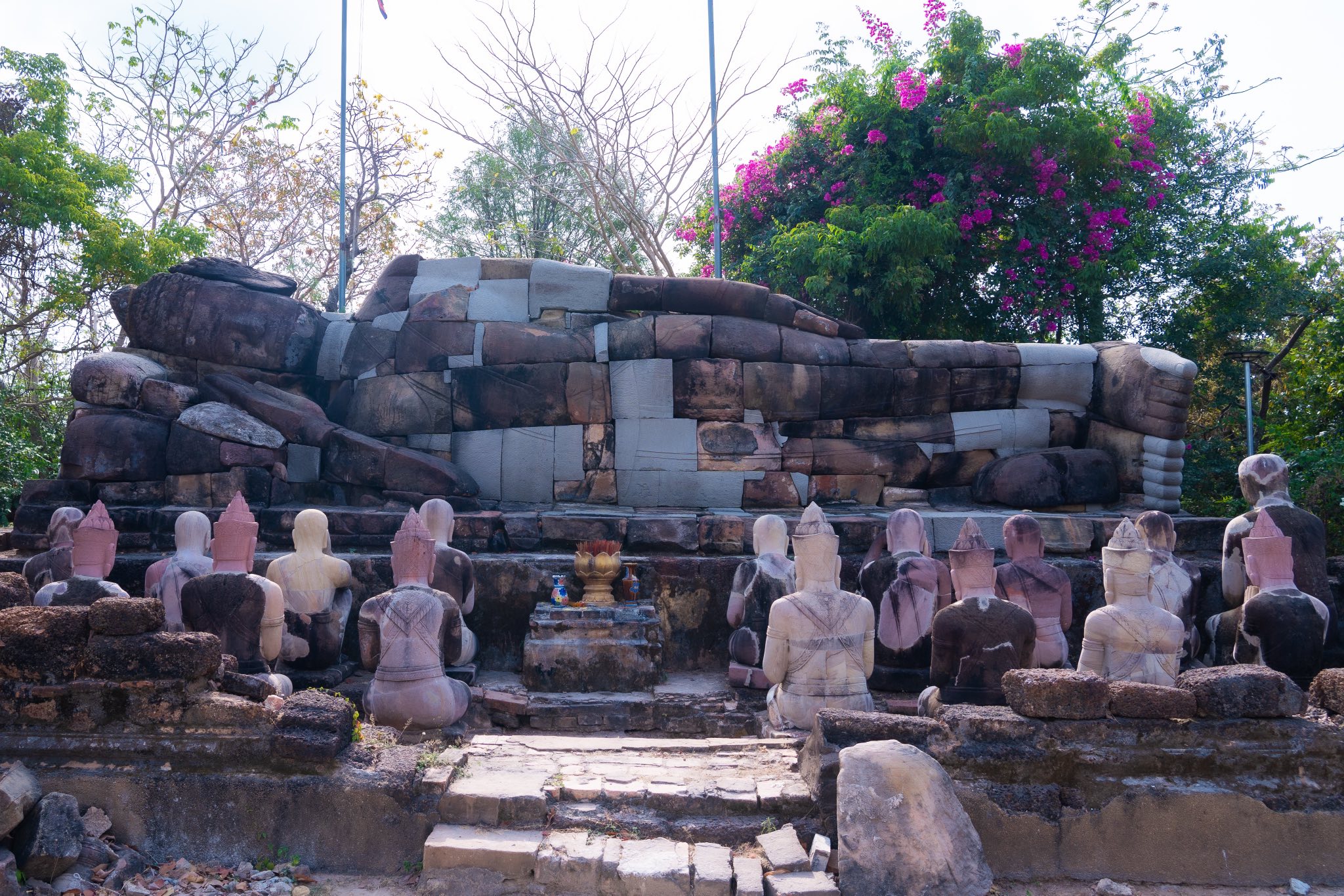 The historical tourist area of  Udong Mountain. Tourism ministry