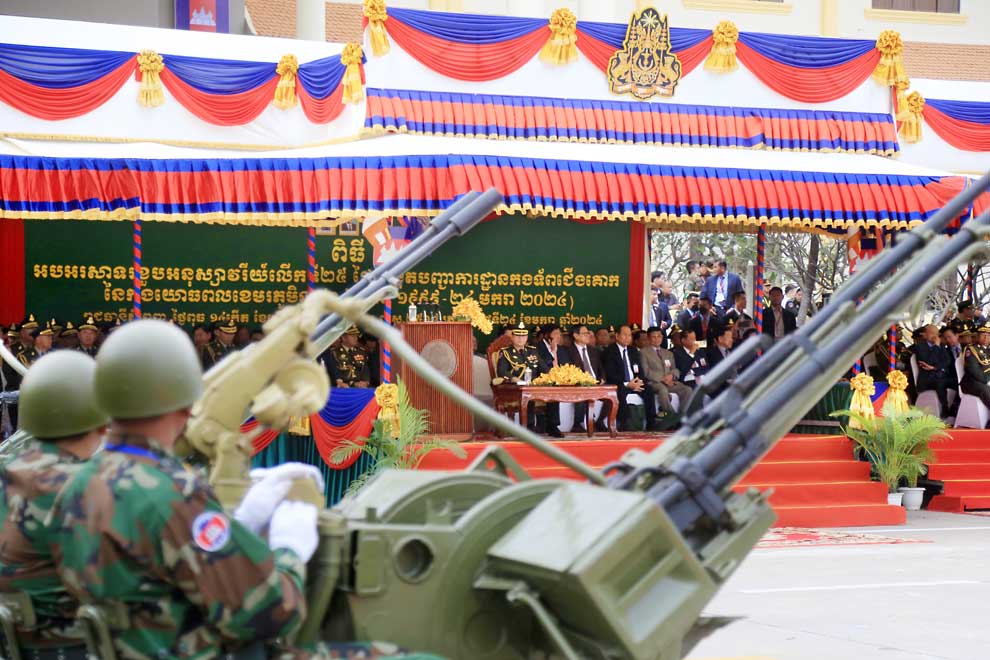 Manet calls for ongoing army modernisation