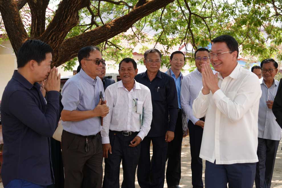 Tina committed to stepping up Banteay Meanchey public services