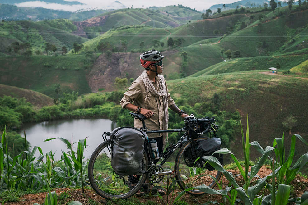 Overcoming Obstacles and Changing Routes: Europe-bound cyclist adapts and overcomes