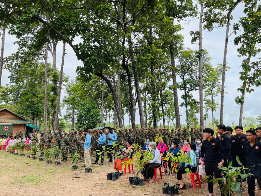 Elephant breeding idea floated in Siem Reap at tree planting ceremony
