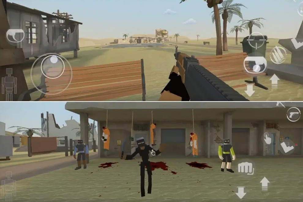 The boy also simulated executions by shooting prisoners in-game or beheading them with knives, noted ISD. PHOTO: ISD/THE STRAITS TIMES